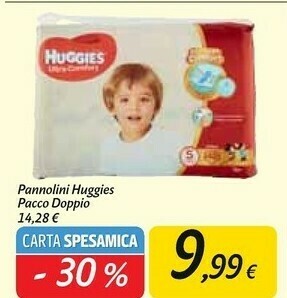 Carrefour Market Huggies Pannolini offerta