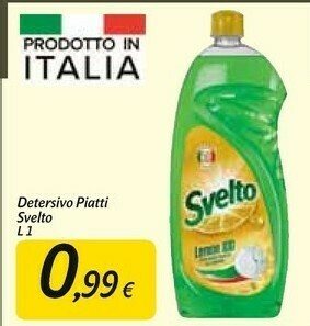 Carrefour Market Svelto Detersivo piatti offerta