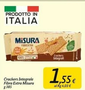 Carrefour Market Misura Crackers offerta