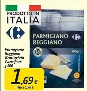 Carrefour Market Parmigiano reggiano Parmigiano offerta