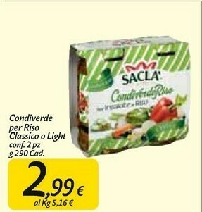 Carrefour Market Saclà Conserve offerta