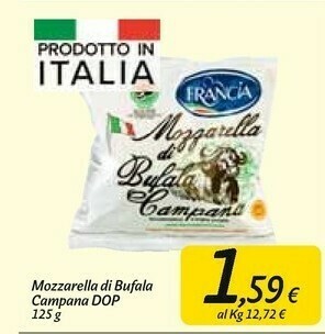 Carrefour Market Mozzarella di bufala offerta