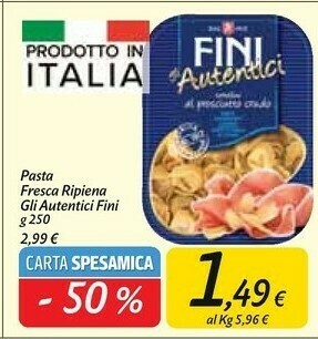 Carrefour Market Fini Modena Pasta ripiena offerta