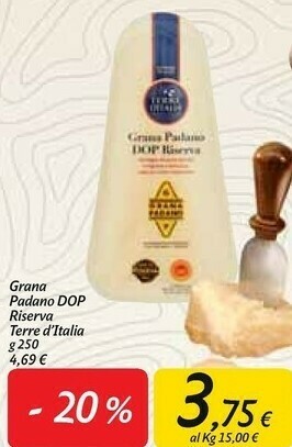 Carrefour Market Grana Padano Formaggio offerta