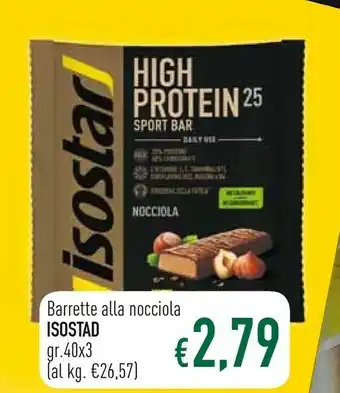 Famila Isostad Barrette Alla Nocciola offerta