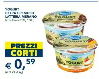 Esselunga Milchhof meran Yogurt Extra Cremoso Caffè 150 G(ml) offerta