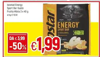 Famila Isostad Energy Sport Bar Gusto Frutta Mista offerta