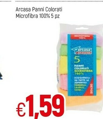 Famila Arcasa Panni Colorati Microfibra 100% offerta