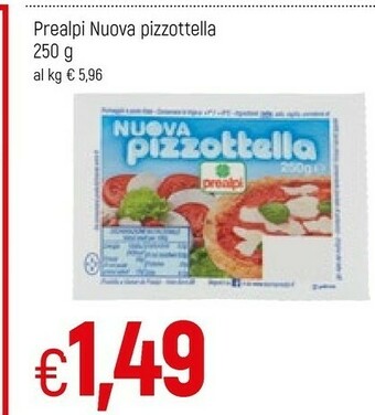 Famila Prealpi Nuova Pizzottella 250 G(ml) offerta