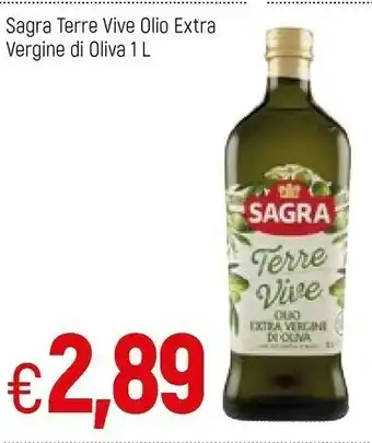 Famila Sagra Terre Vive Olio Extra Vergine Di Oliva offerta