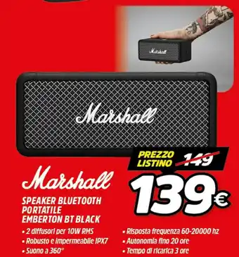Marshall Emberton Bt