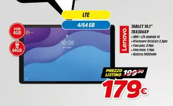 Fiducia & Convenienza Lenovo TBX306XP offerta