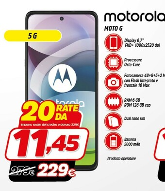 Fiducia & Convenienza Motorola Moto G offerta