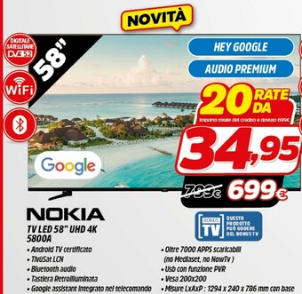 Nokia Tv Led 5800A