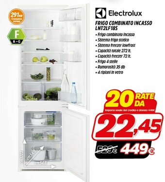 Fiducia & Convenienza Electrolux LNT2LF18S offerta