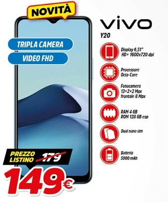 Fiducia & Convenienza Vivo Y20 offerta