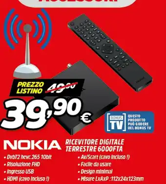 Nokia Digitale Terrestre 6000FTA