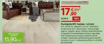 Leroy Merlin Pavimento SPC Cannes - 4,5 Mm offerta