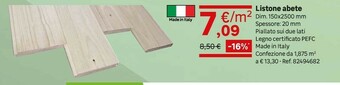 Leroy Merlin Listone Abete offerta