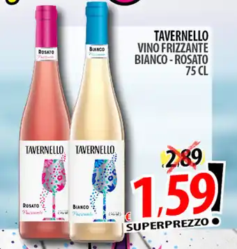 Tavernello Vino Frizzante Bianco - Rosato 75 cl