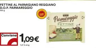 Coop Parmareggio Fettine Al Parmigiano Regggiano Dop offerta