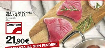 Coop Filetto Di Tonno Pinna Gialla offerta