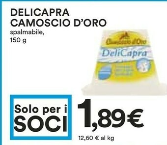 Coop Camoscio d'Oro Delicapra 150 G(ml) offerta