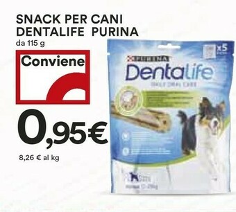Coop Purina Snack Per Cani Dentalife offerta