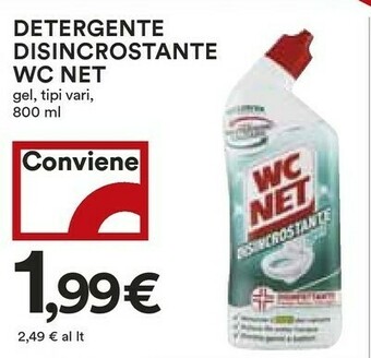 Coop Wc net Detergente Disincrostante offerta