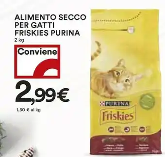 Coop Purina Friskies Alimento Secco Per Gatti offerta