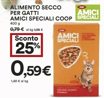 Coop Coop Alimento Secco Per Gatti Amici Speciali offerta