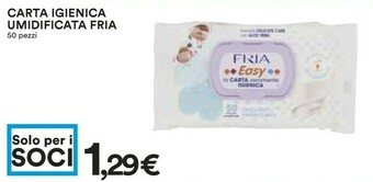 Coop Fria Carta Igienica Umidificata offerta