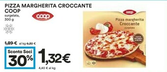 Coop Coop Pizza Margherita Croccante offerta