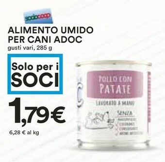Coop Adoc Alimento Umido Per Cani offerta