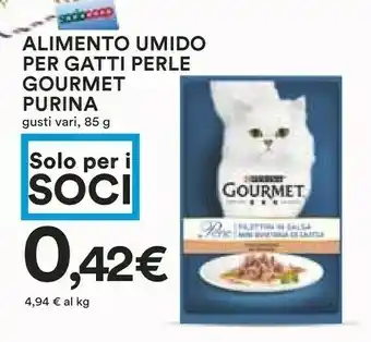 Coop Perle Purina Alimento Umido Per Gatti Gourmet offerta
