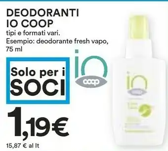 Coop Coop Deodoranti offerta