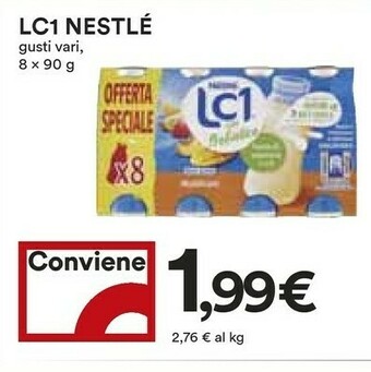 Coop Nestlè LC1 Vital Multifrutti X8 720 G(ml) offerta
