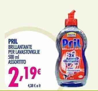 Acqua & Sapone Pril Brillantante per Lavastoviglie 500 ml assortito offerta