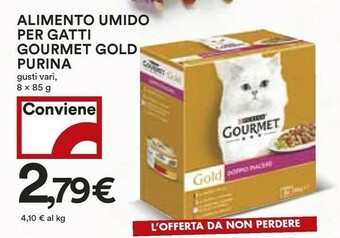 Coop Purina Alimento Umido Per Gatti Gourmet Gold offerta
