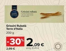 Carrefour Market Rubatà Grissini offerta