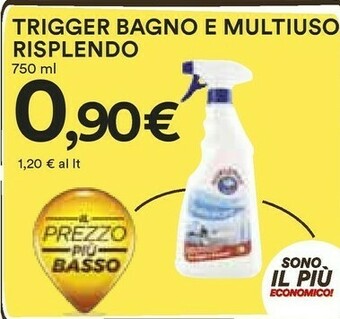Coop Risplendo Trigger Bagno E Multiuso offerta