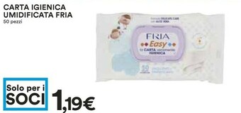 Coop Fria Carta Igienica Umidificata offerta