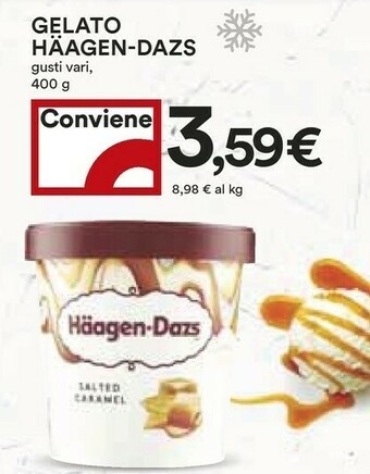 Coop Haagen-Dazs Gelato offerta