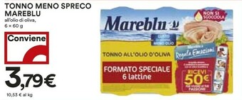 Coop Mareblu Tonno All'Olio D'Oliva offerta