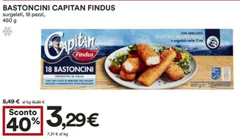 Coop Findus Bastoncini 450 G(ml) offerta