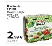 Carrefour Market Saclà Conserve offerta