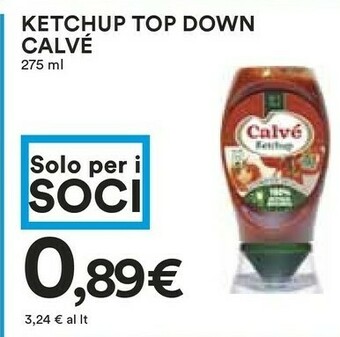 Coop Calve Ketchup Top Down offerta