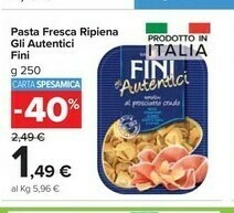 Carrefour Market Fini Modena Pasta ripiena offerta