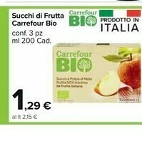 Carrefour Market Succhi di frutta offerta