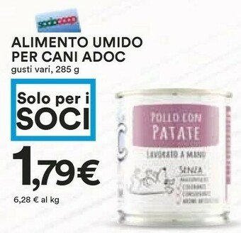 Coop Adoc Alimento Umido Per Cani offerta
